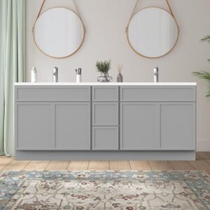BATHROOM CABINETS WITHOUT BOTTOM K01-72